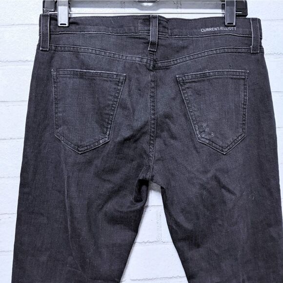 CURRENT/ELLIOTT Cropped Straight Leg Jeans 26 - Picture 6 of 8